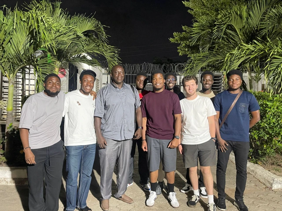Time spent with friends after birthday dinner.